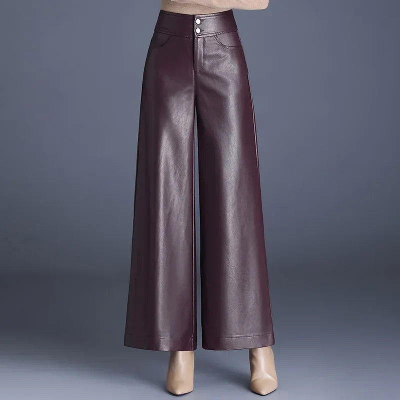 Arushi | Casual women's trousers with wide legs