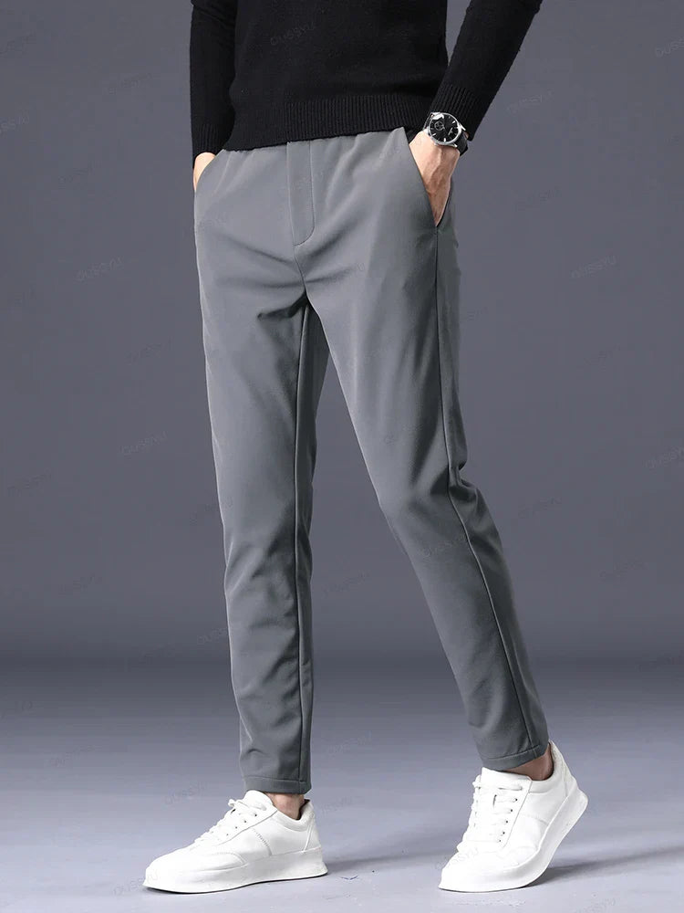 Natan | Winter stretch casual pants for men