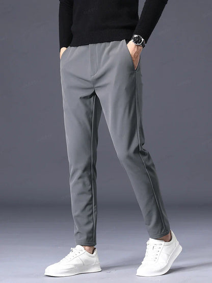 Natan | Winter stretch casual pants for men