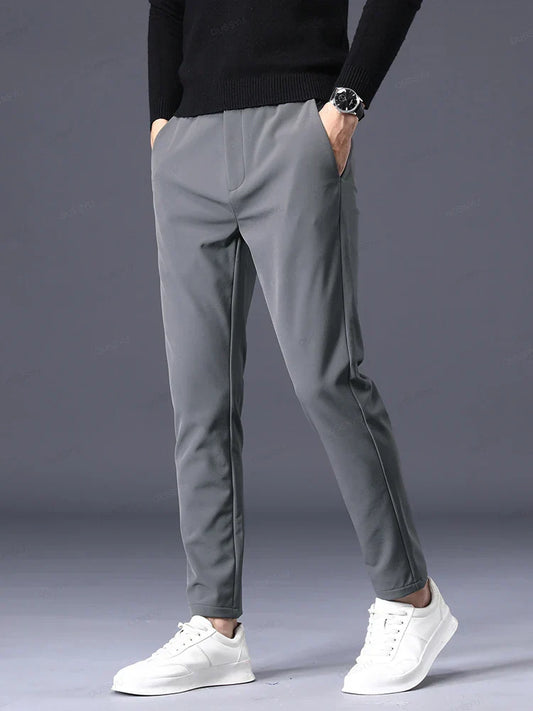 Natan | Winter stretch casual pants for men