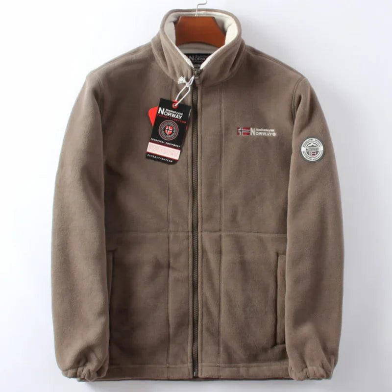 Casual polar fleece jacket for men | Elias