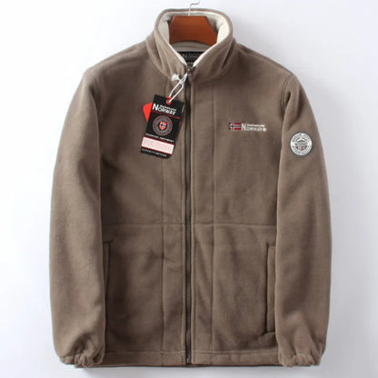 Casual polar fleece jacket for men | Elias