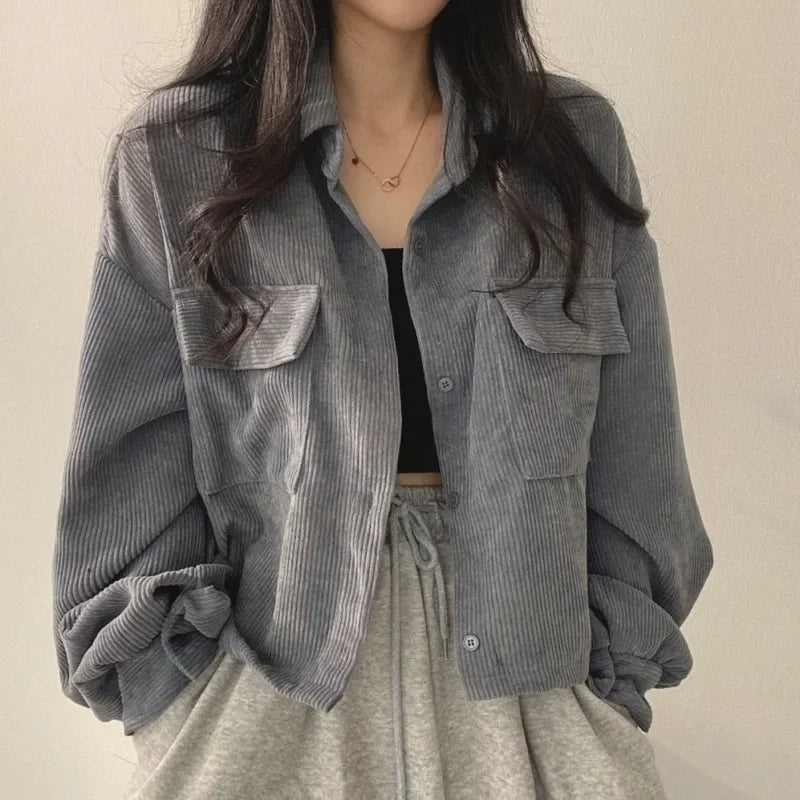 Onni | Stylish cropped shirt for women