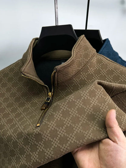 Noah | Luxury vest with stand-up collar for men