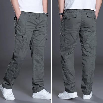 Men's Casual Cotton Trousers | Aiden