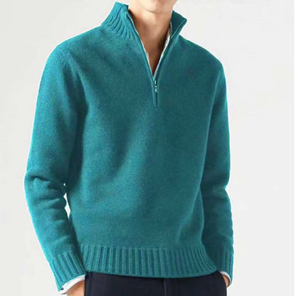 Warm half-zip sweater for men | Onni