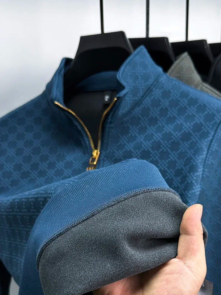Noah | Luxury vest with stand-up collar for men