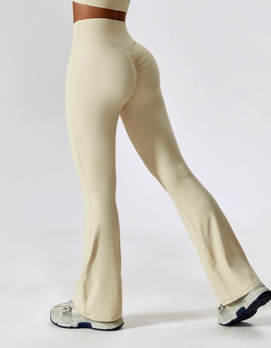 Flex™ - Flared High-Waist Fitness Leggings 