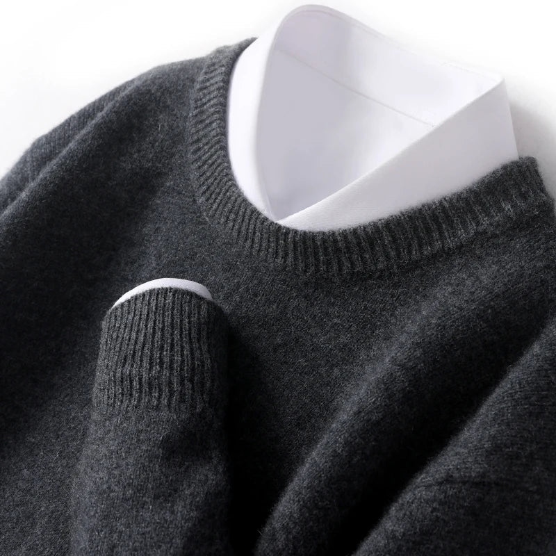 Davids | Wool sweater with crew neck