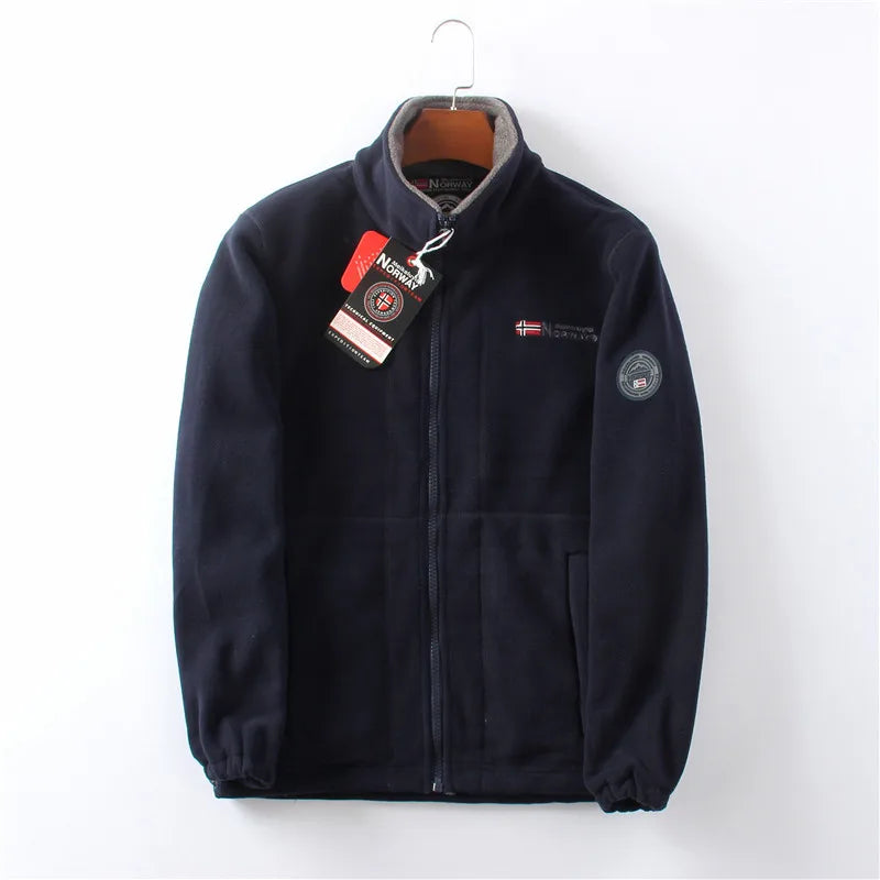 Casual polar fleece jacket for men | Elias