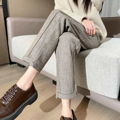 Presley | Winter wool pants for women