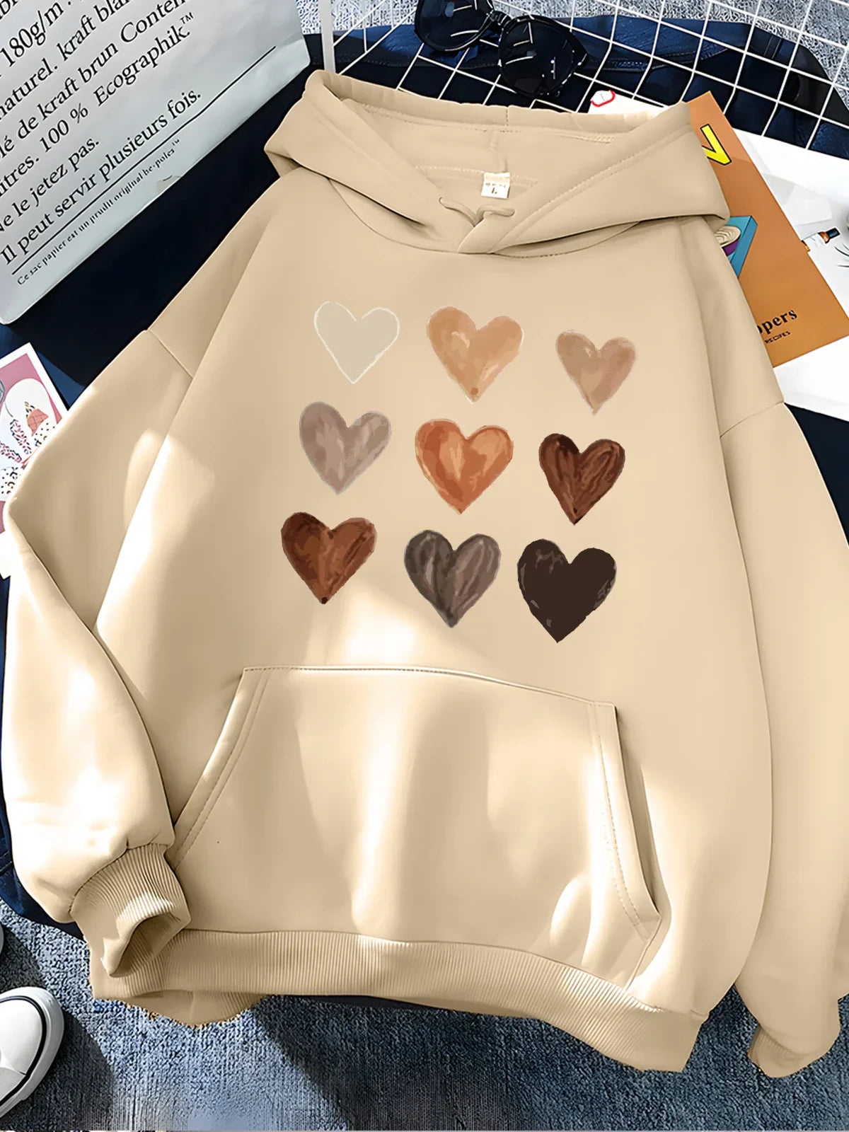 Trina | Casual loose warm women's hoodies