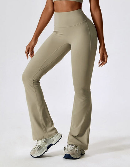 Flex™ - Flared High-Waist Fitness Leggings 