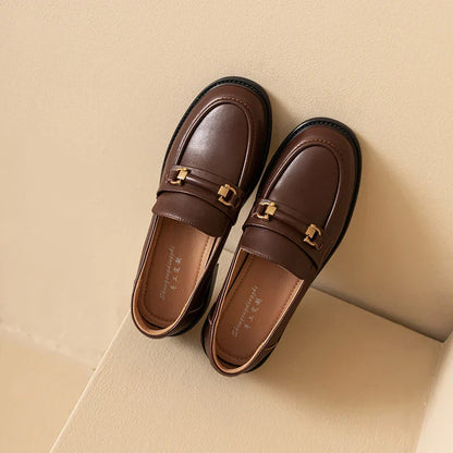 Elize | Leather loafers for women