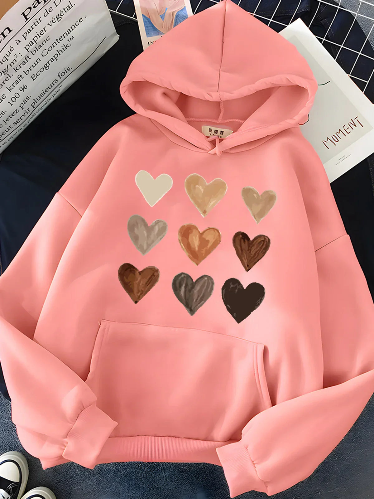 Trina | Casual loose warm women's hoodies