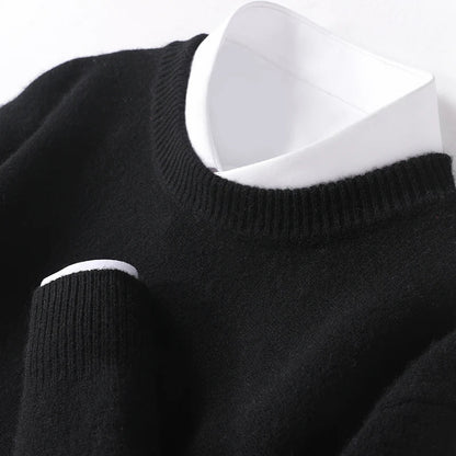 Davids | Wool sweater with crew neck