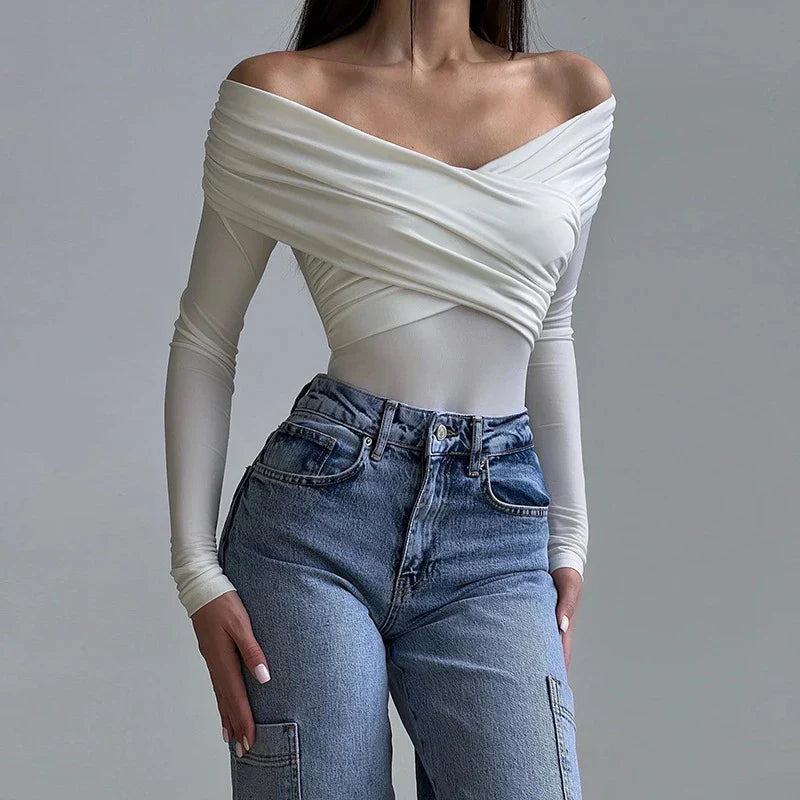 Fashionable backless top | Onni