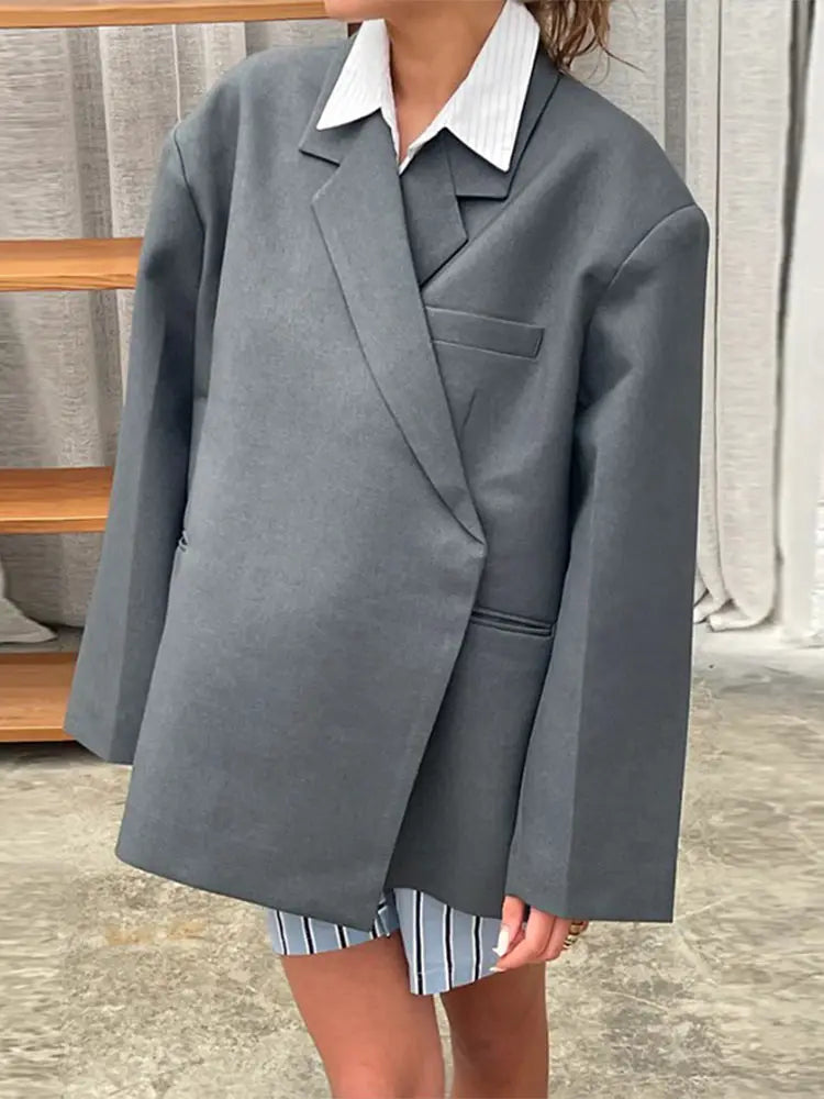 Zoey | Oversized Blazer with a Twist