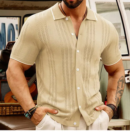 Saquon | Summer two-piece set with short sleeves
