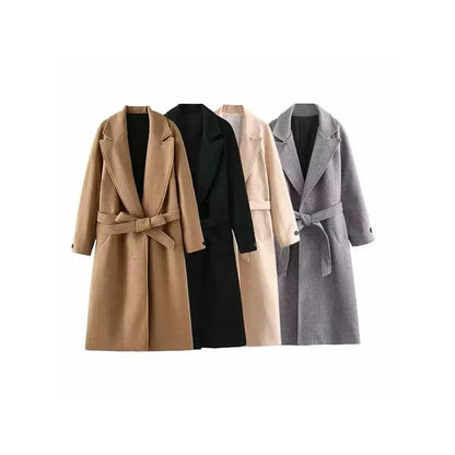 Sofia | Fashion warm long coat