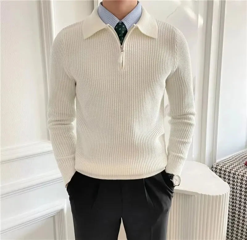 Geerd | Luxury Pullover with Zipper 