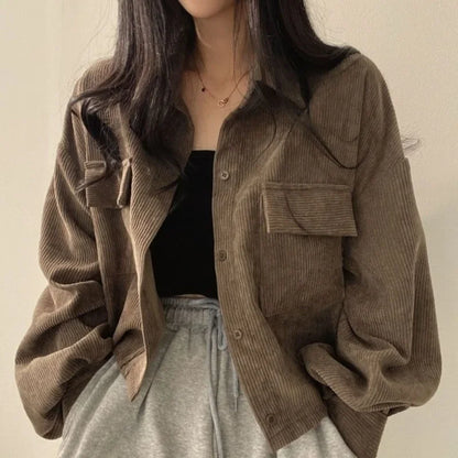 Onni | Stylish cropped shirt for women