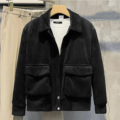 Logan | Luxury Corduroy Korean Jacket for Men