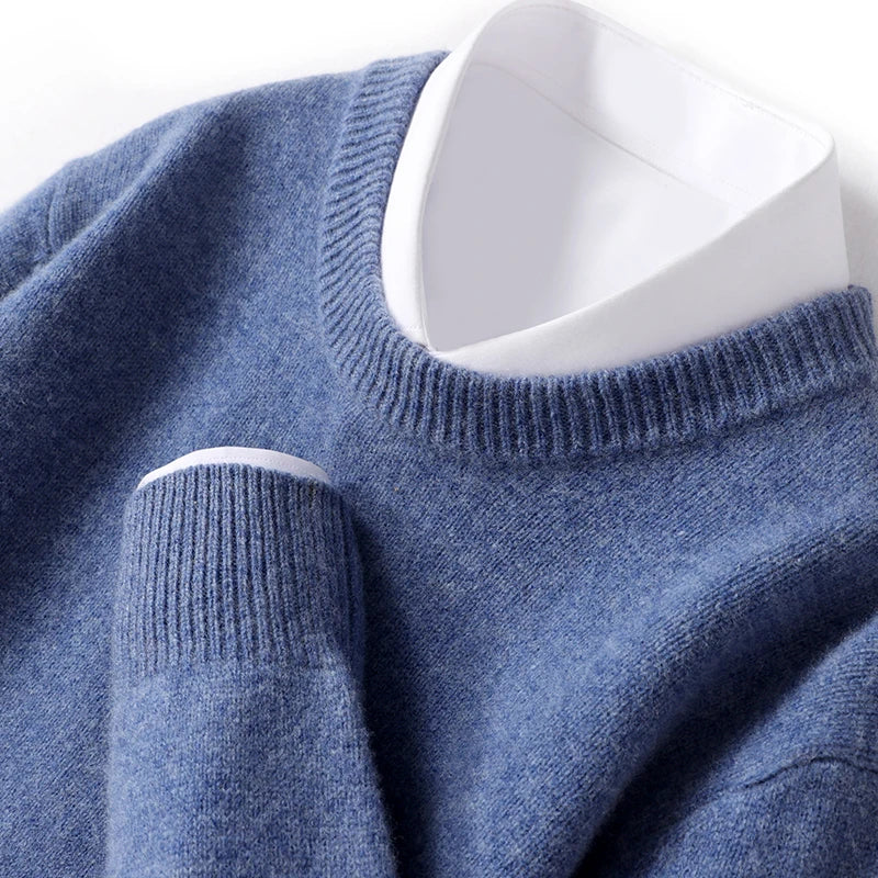 Davids | Wool sweater with crew neck