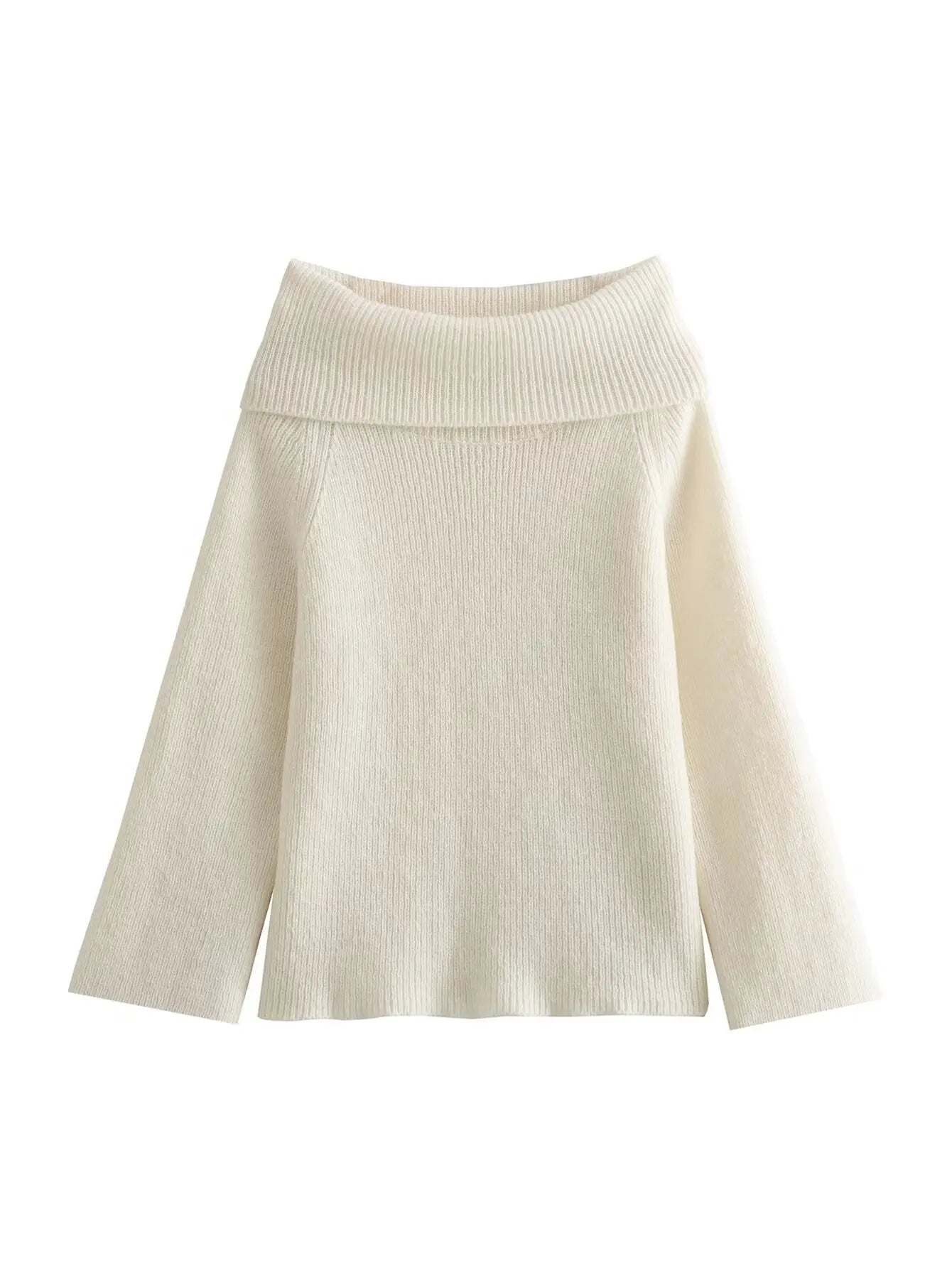 Onni | Fashionable strapless off-the-shoulder sweater for women