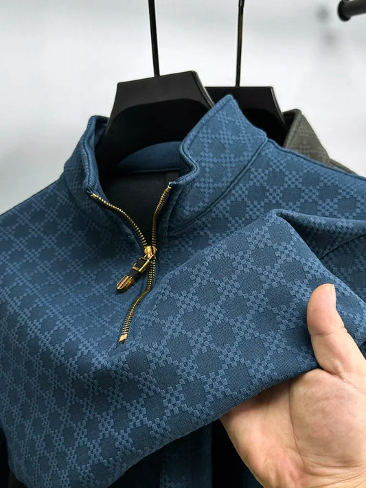 Noah | Luxury vest with stand-up collar for men