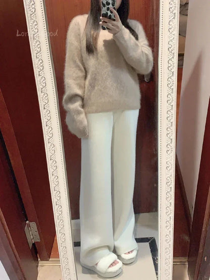 Elon | Trendy loose wide trousers for women