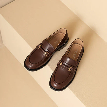 Elize | Leather loafers for women
