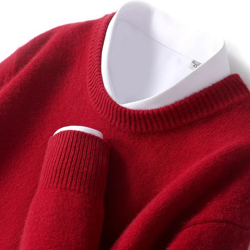 Davids | Wool sweater with crew neck