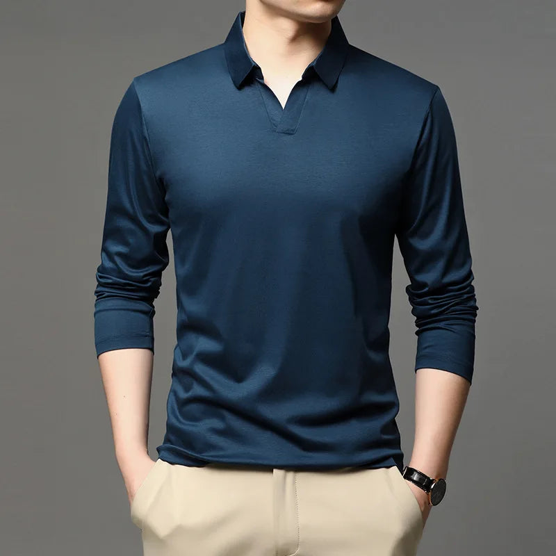Satin Polo for Men | Johnny