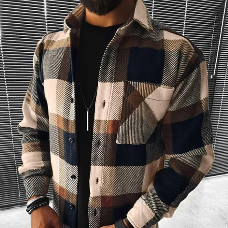 Edison | Winter Long Sleeve Shirt for Men