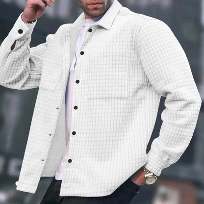 Bai | Waffle Pattern Shirt