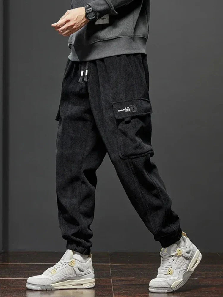 Callum | Men's casual elastic waist trousers