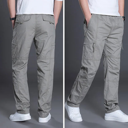 Men's Casual Cotton Trousers | Aiden
