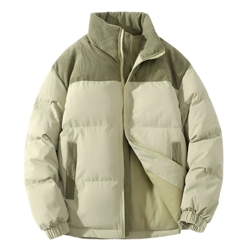 Warm Corduroy Down Jacket | Christian