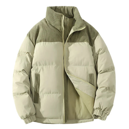Warm Corduroy Down Jacket | Christian