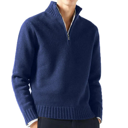 Trendy men's half-zip sweater | Onni