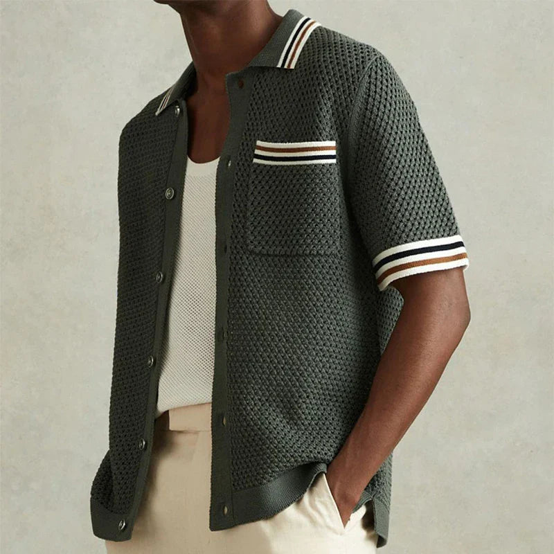Thomas | Casual Knitted Polo 