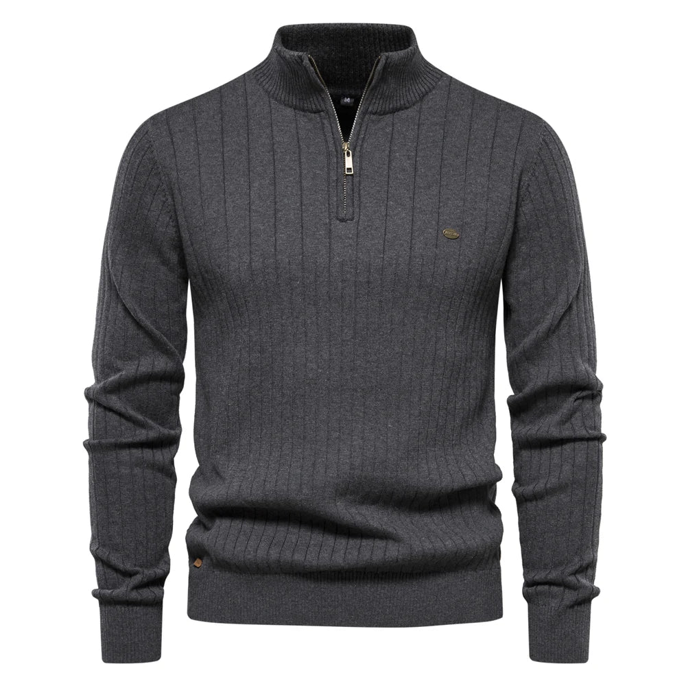 Aiopeson | New Autumn Zipper Sweater for Men