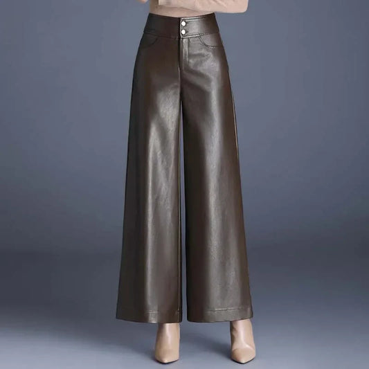 Arushi | Casual women's trousers with wide legs