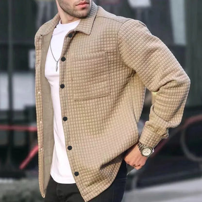 Bai | Waffle Pattern Shirt