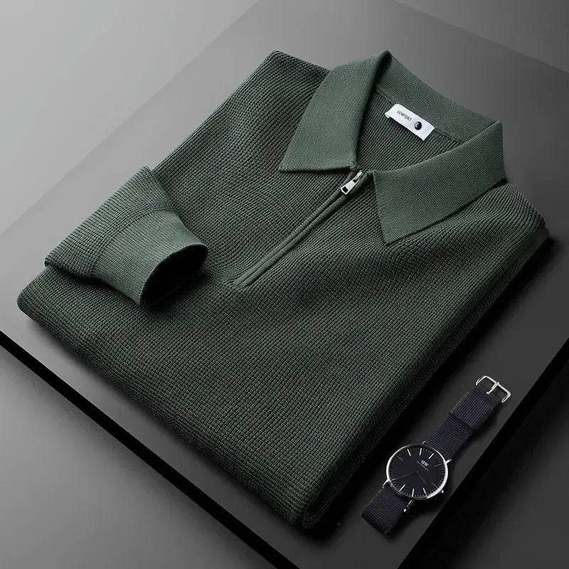 Savini™ - Luxury Waffle Knit Shirt