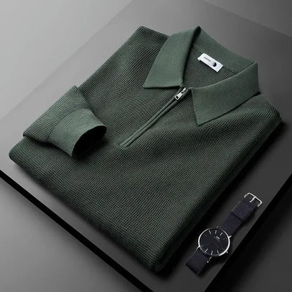 Savini™ - Luxury Waffle Knit Shirt