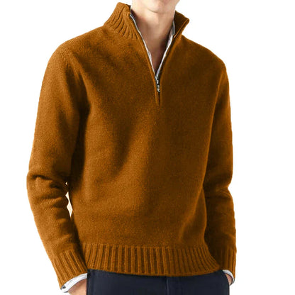 Trendy men's half-zip sweater | Onni