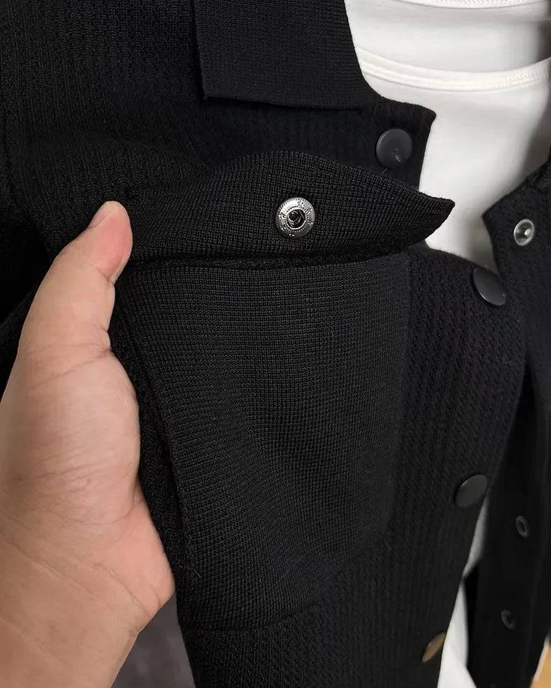 Brooklyn | Luxury knitted cardigan for men