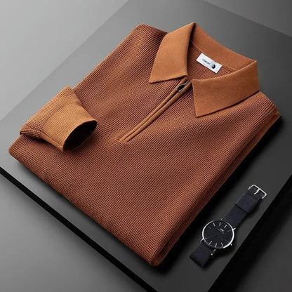 Savini™ - Luxury Waffle Knit Shirt